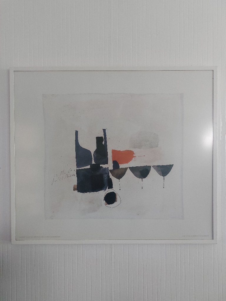 Schilderij reproduktie Julius Biessier, Ophalen, 50 – 75, Gebruikt, Schilderij