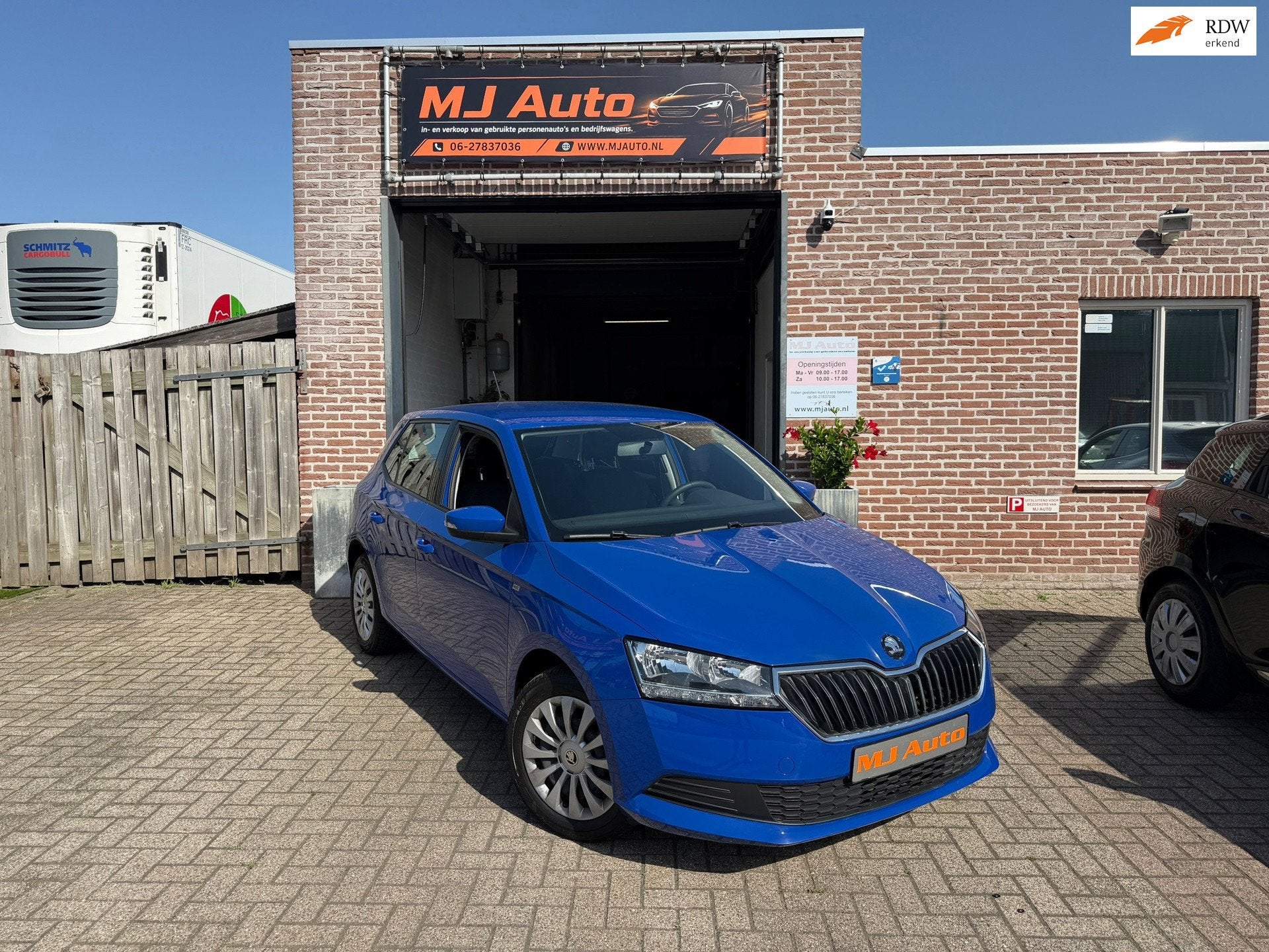 Skoda Fabia 1.0 Active airco DAB+ stoelverwarming, Auto's, Skoda, Voorwielaandrijving, Stof, Gebruikt, Bedrijf