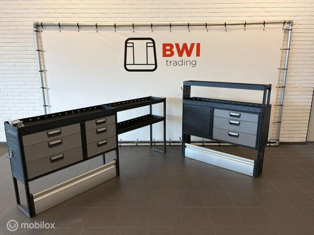 Modul System bedrijfswageninrichting L+R complete inrichting, Auto diversen, Overige Auto diversen, Ophalen of Verzenden