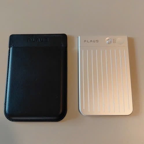 Plaud Note AI Voice Recorder met hoesje, Ophalen of Verzenden, Zo goed als nieuw, Overige typen, Universeel
