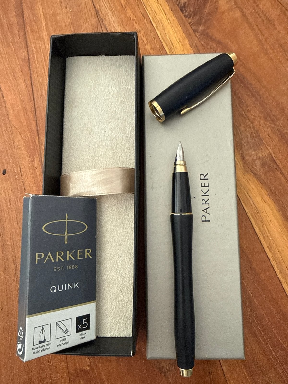 Parker vulpen, Ophalen, Zo goed als nieuw