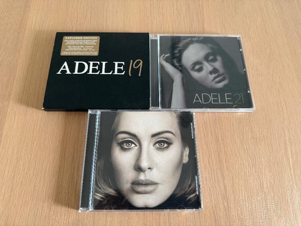 Adele - 3x CD / 2-CD - 19 / 21 / 25 - Zeer nette staat, Ophalen of Verzenden, Zo goed als nieuw