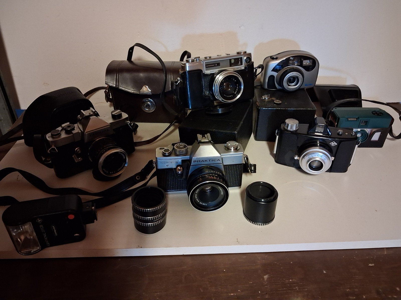 camera's, analoog, Ophalen of Verzenden
