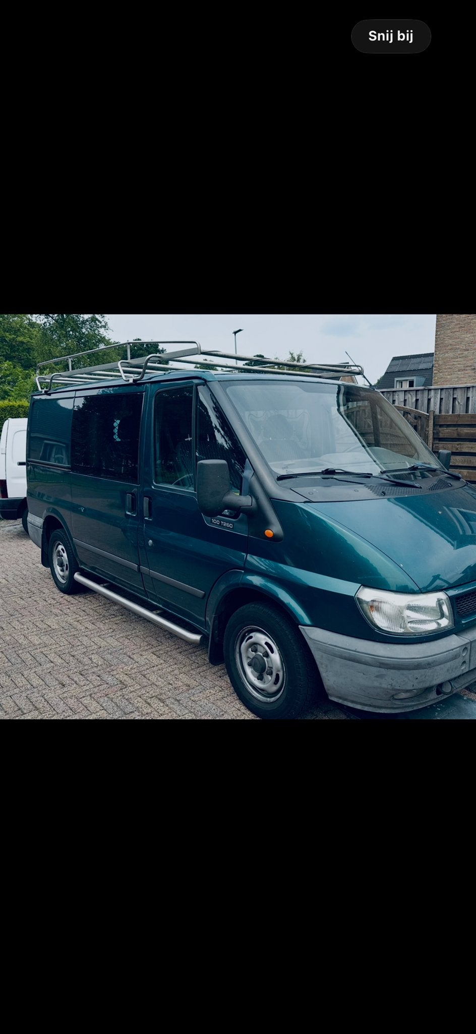 Imperiaal RVS voor Ford Transit (2000 - 2013), Ophalen, Gebruikt
