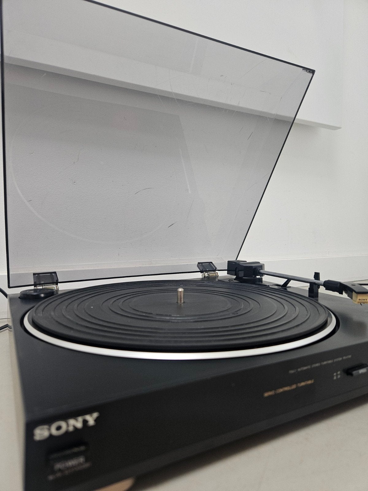 Vintage Sony PS-V702 Platenspeler Volautomatisch., Ophalen of Verzenden, Refurbished, Thorens