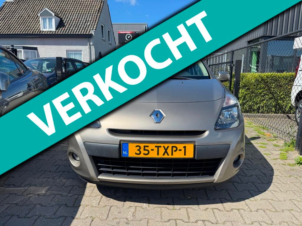 Renault Clio 1.2 Authentique - 1e Eigenaar - AC - 5 Deurs -, Voorwielaandrijving, Gebruikt, Zwart, 4 cilinders