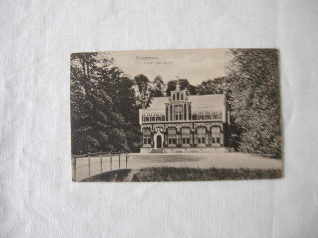 Ansichtkaart Wassenaar Huis ter Horst ca 1920, Verzamelen, Verzenden, 1920 tot 1940, Gelopen, Zuid-Holland