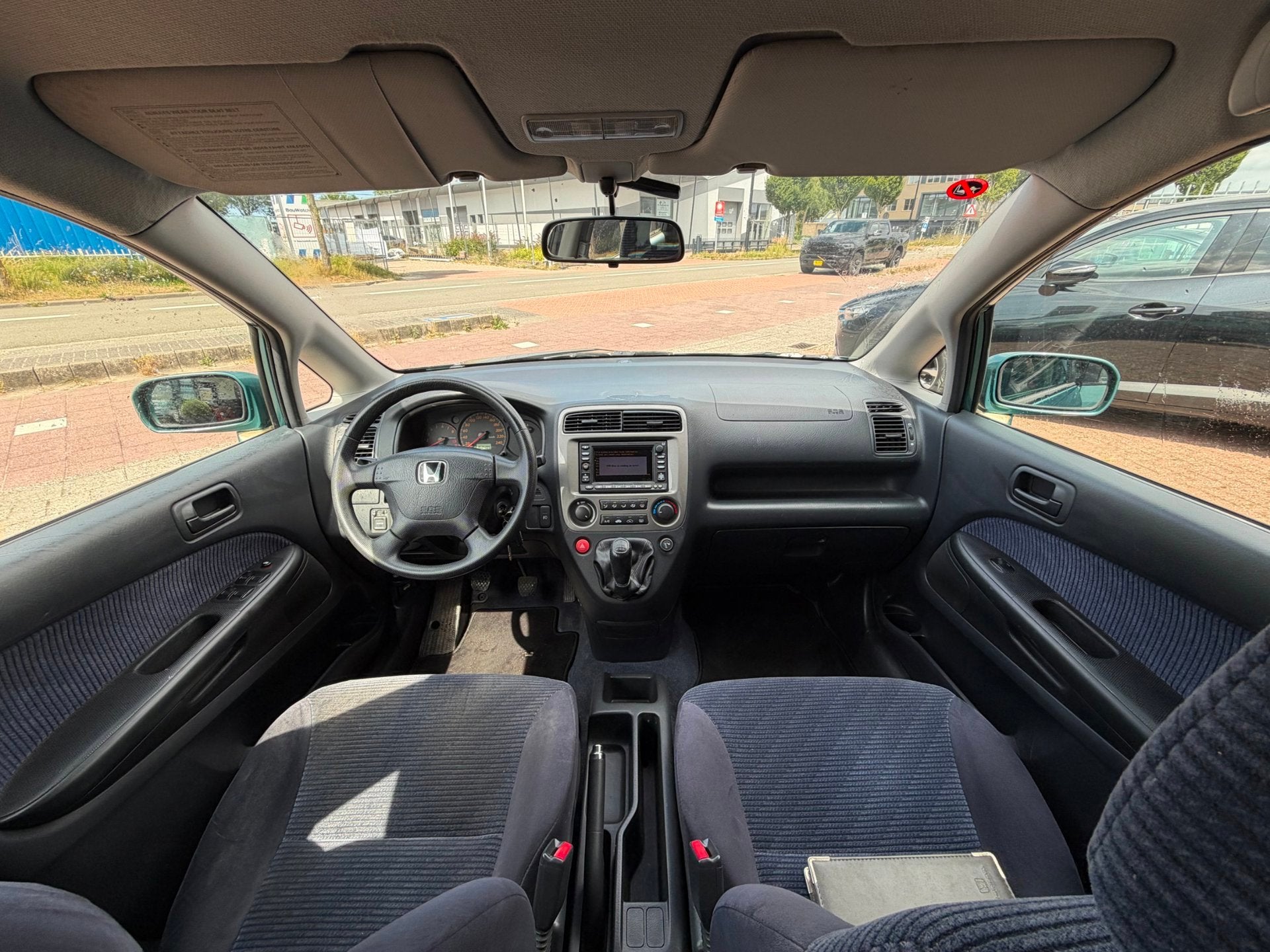 Honda Stream 1.7i ES Airco werkend|7 Persoons|Rijdt Goed!, Auto's, Gebruikt, 4 cilinders, Origineel Nederlands, Handgeschakeld