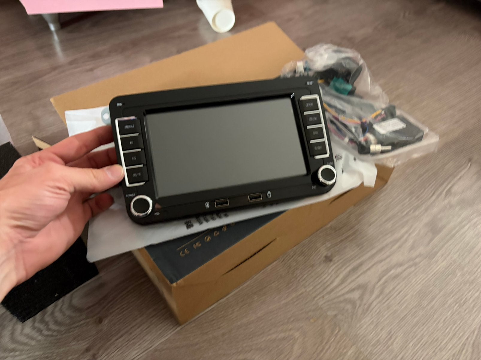 RNS510 look draadloos apple CarPlay Android Auto Volkswagen, Ophalen of Verzenden, Nieuw