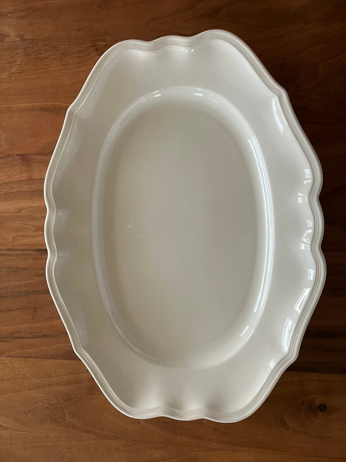 Villeroy & Boch Manoir Serveerschaal/vleesschaal ovaal 37 cm, Ophalen, Villeroy & Boch, Overige stijlen, Porselein
