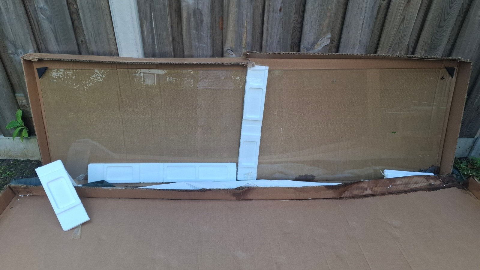 Glazen douchedeur 195x60x5 cm badkamer, Ophalen, Nieuw