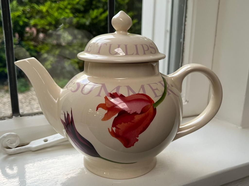 Nieuw! Summertime Tulips teapot, Emma Bridgewater, Overige typen, Nieuw, Ophalen of Verzenden, Overige stijlen