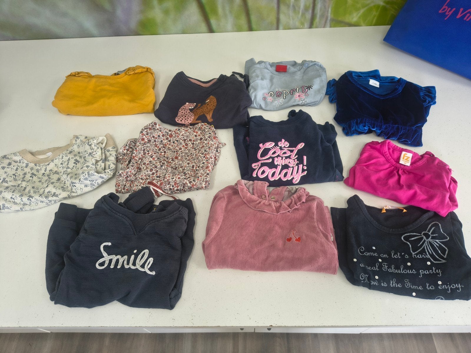 11x Trui/jurkjes pakket meisje maat 74, Kinderen en Baby's, Babykleding | Overige, Ophalen of Verzenden, Gebruikt, Diverse merken