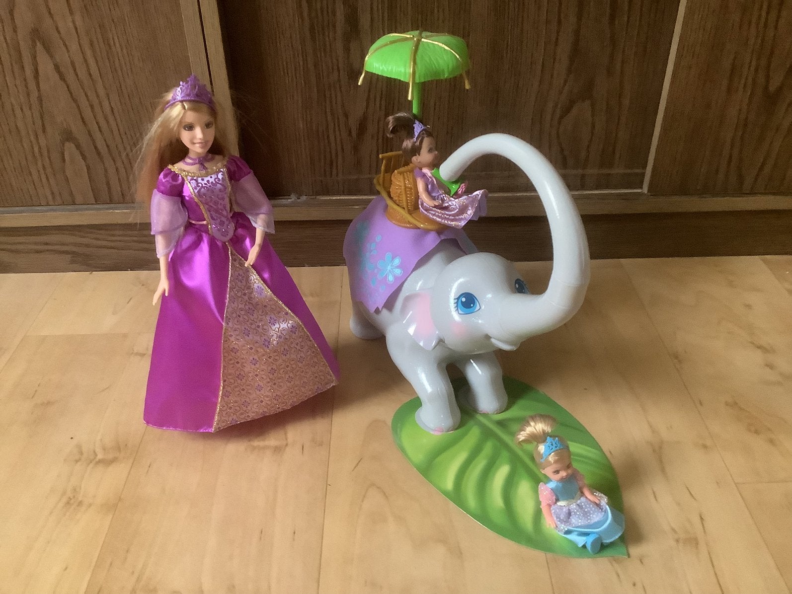 Barbie het Eiland swing prinses olifant, Ophalen of Verzenden, Gebruikt