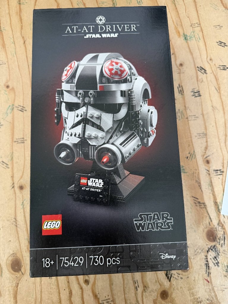LEGO Star Wars 75429  AT-AT bestuurdershelm | NIEUW IN DOOS, Info@lego.com, Star Wars, Denemarken, Lego