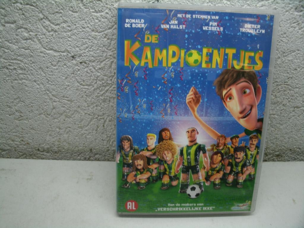 dvd 255k kampioentjes, Alle leeftijden, Ophalen of Verzenden, Zo goed als nieuw