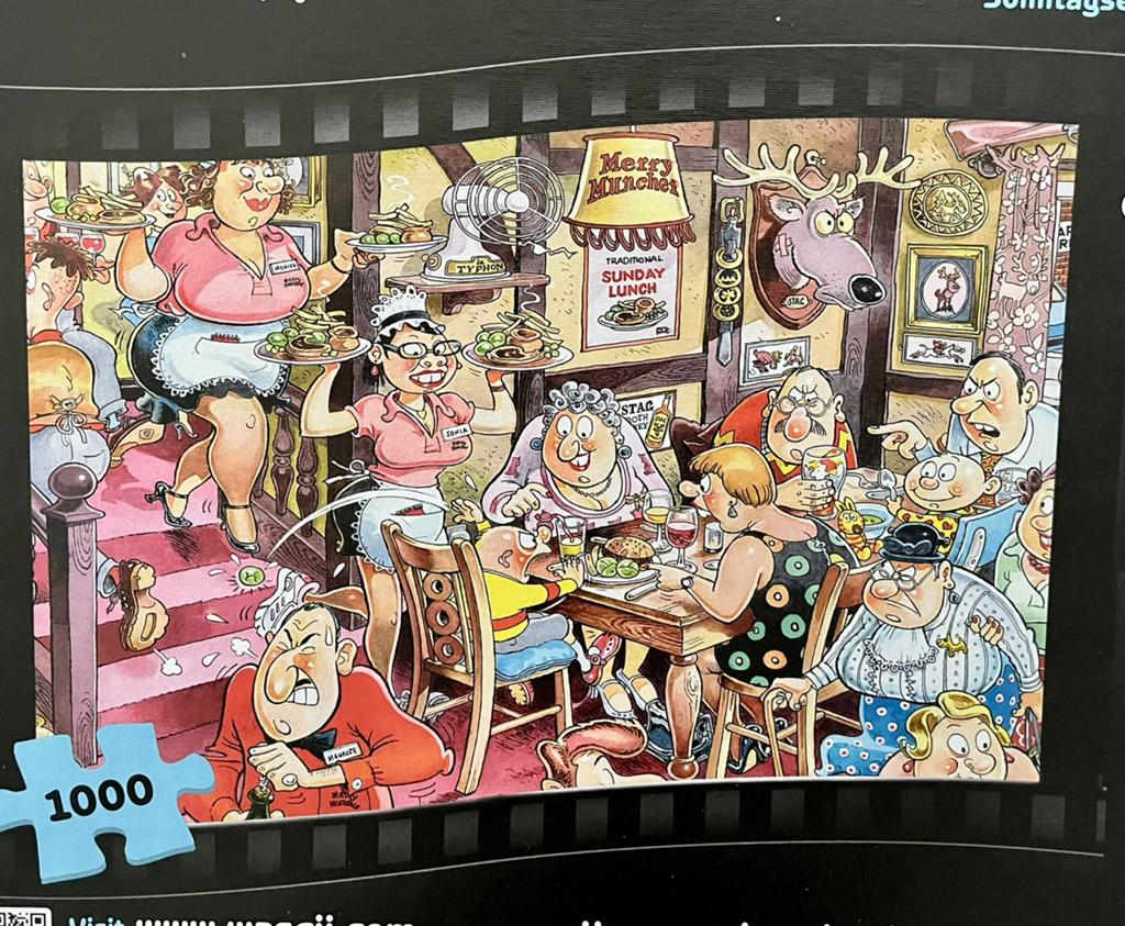 Wasgij puzzel mystery 5, 1000 stukjes, Ophalen of Verzenden