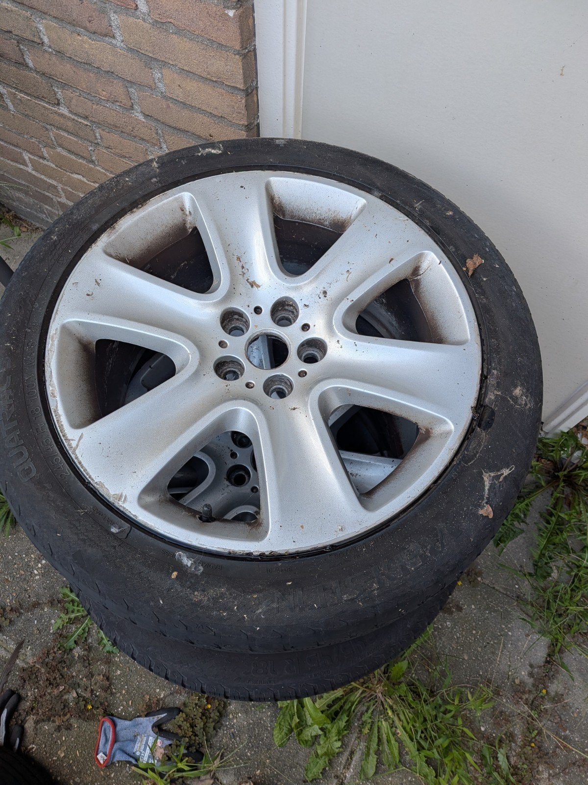 velgen jaguar ford Volvo 5x108 18inch, Ophalen, 18 inch, Banden en Velgen, All Season