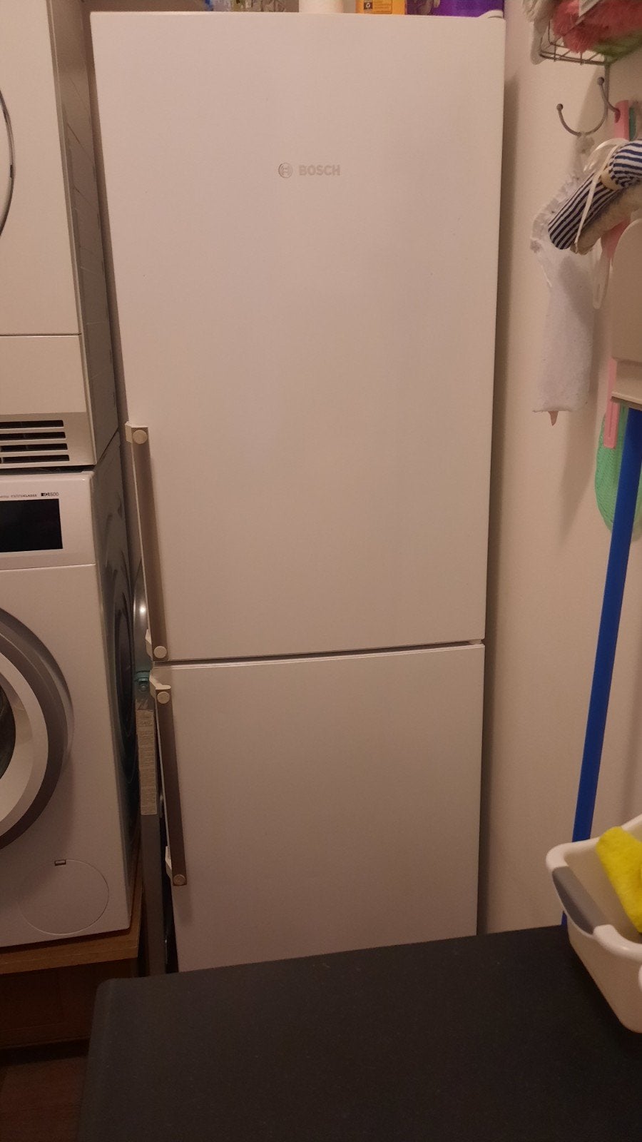 Koel-vriescombinatie Bosch, Witgoed en Apparatuur, Koelkasten en IJskasten, Gebruikt, 200 liter of meer, 60 cm of meer, Met aparte vriezer