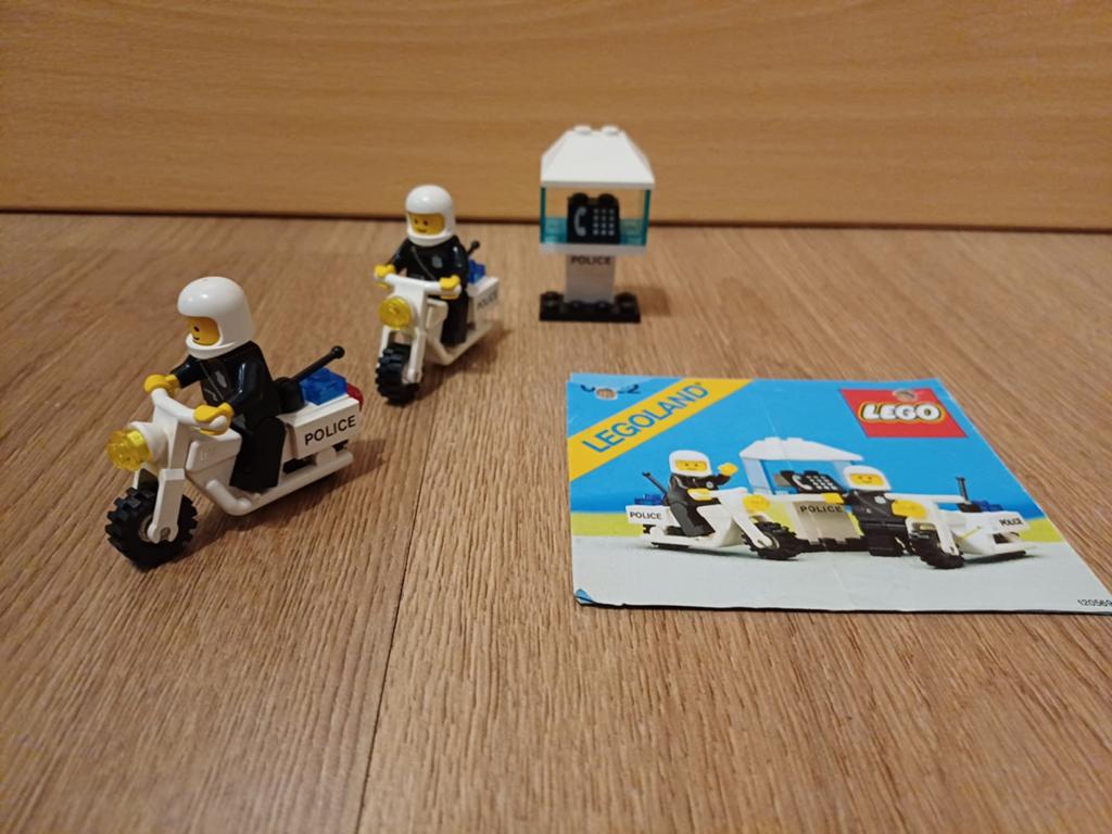 Lego town 6522 politiemotoren (1), Ophalen, Gebruikt, Lego, Compleet