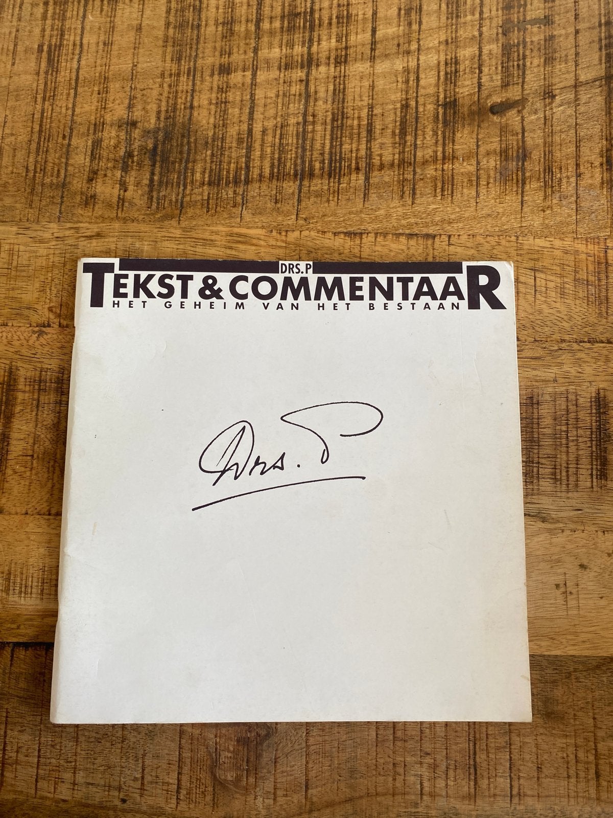 Drs. P - Tekst & Commentaar: Het Geheim van het Bestaan, Boeken, Ophalen of Verzenden, Zo goed als nieuw, Nederland