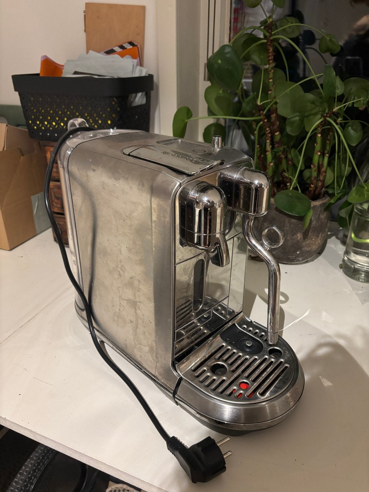 Nespresso Creatista met defecte opschuimmodule, Witgoed en Apparatuur, Koffiezetapparaten, Ophalen of Verzenden, Niet werkend