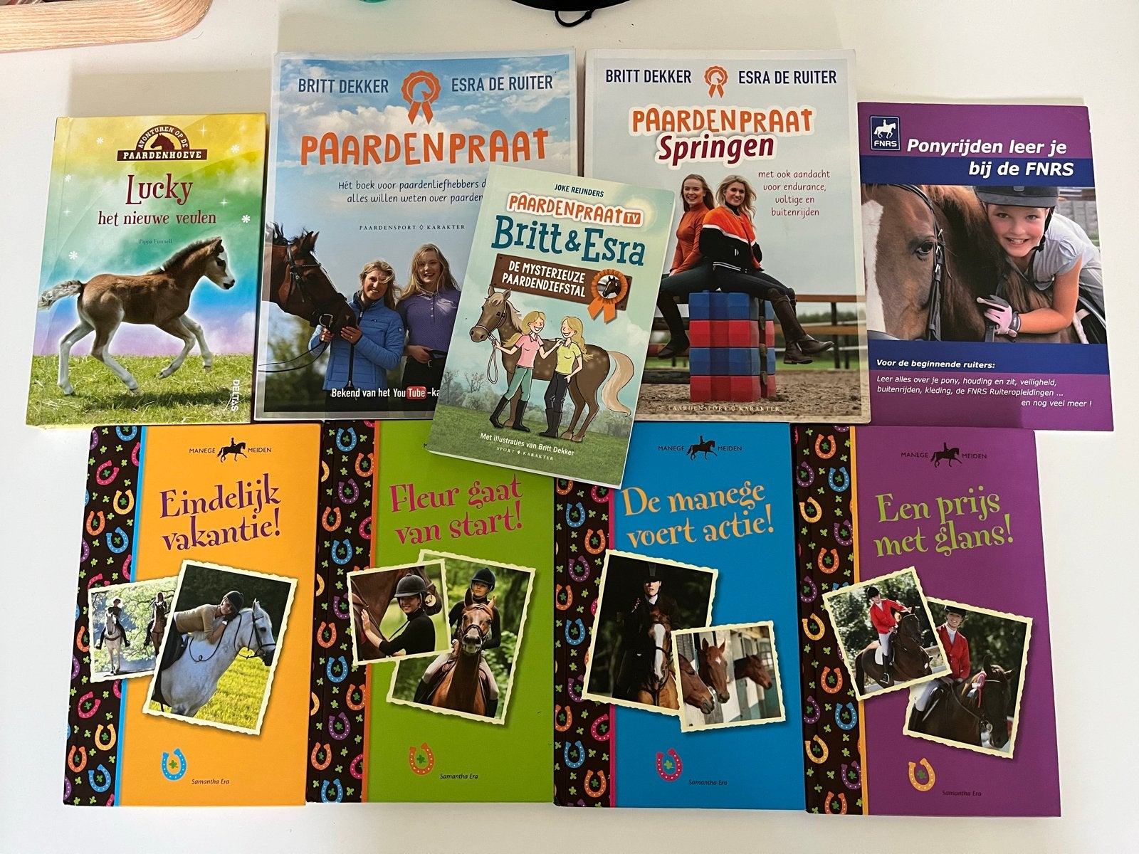 Set paardenboeken jeugd - diverse titels, Boeken, Kinderboeken | Jeugd | onder 10 jaar, Ophalen of Verzenden, Gelezen, Fictie algemeen