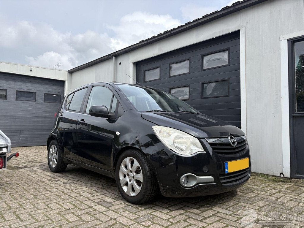 Opel Agila 1.2 edition (bj 2009), Webaccessibility@stellantis.com, 1242 cc, Stellantis N.V., Zwart