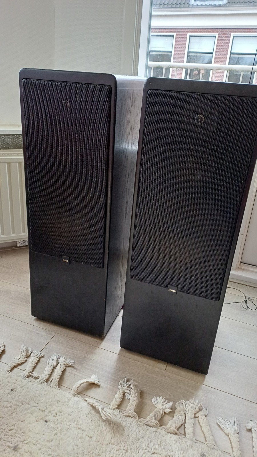 2 Canton CT- 90 speakers in goede staat, Audio, Tv en Foto, Luidsprekers, Gebruikt, Inclusief kabels, Ophalen, 150 watt of meer