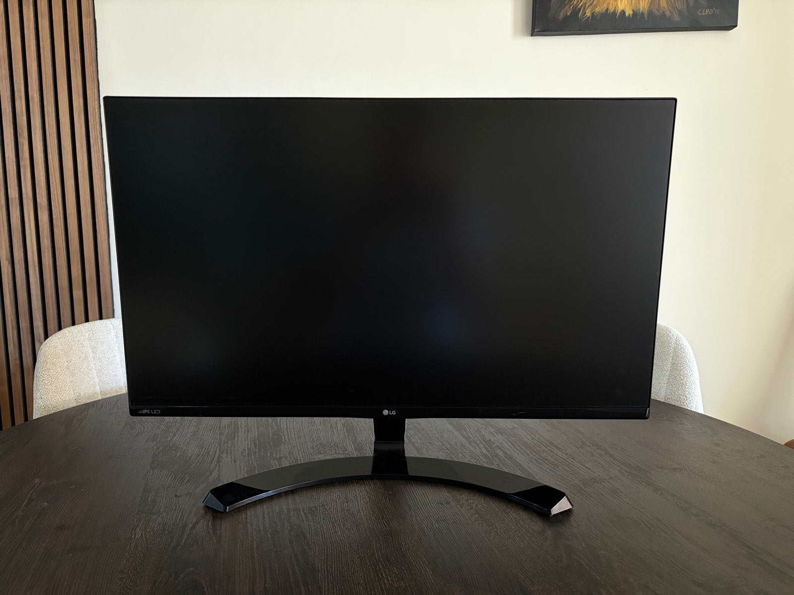 LG 27” IPS LED 4K bezel-less Monitor, Gebruikt, IPS, HDMI, Ophalen of Verzenden