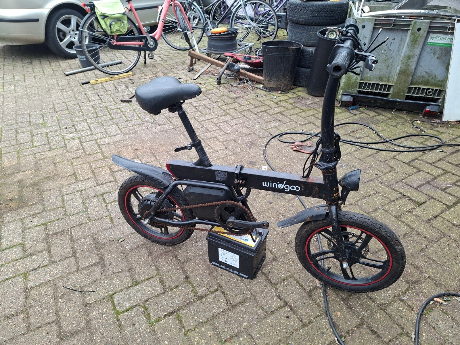 windgoo onderdelen, Fietsen en Brommers, Ophalen, Gebruikt, 20 inch of meer
