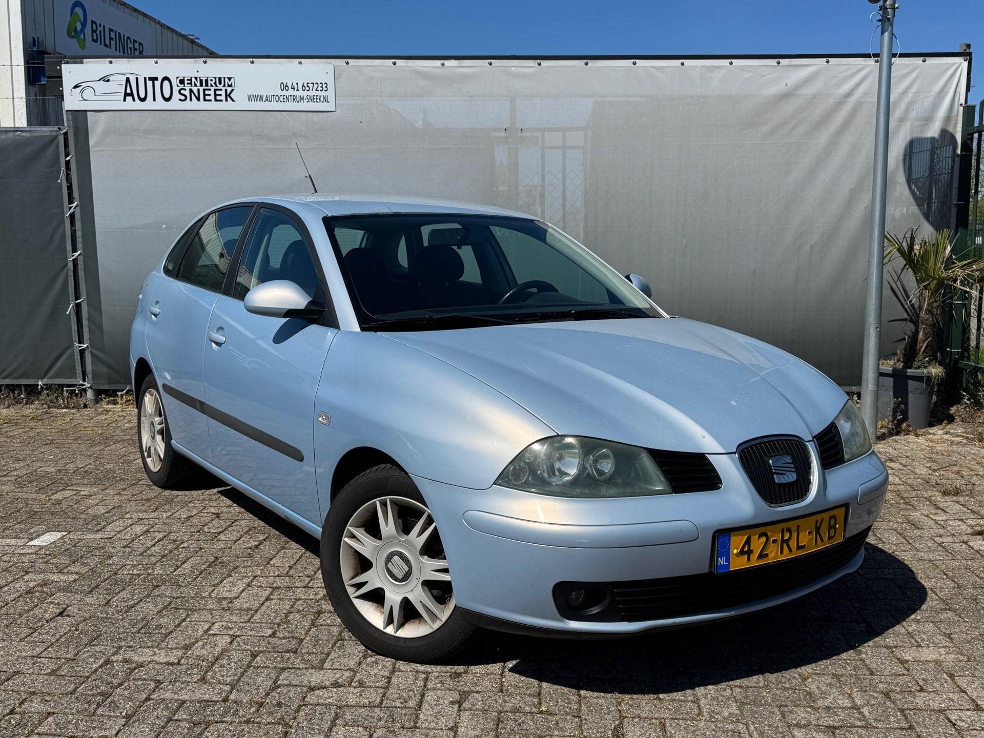 Seat Ibiza 1.4-16V Sport - NWE APK - Clima - Cruise, Auto's, Voorwielaandrijving, Zwart, 4 cilinders, Blauw