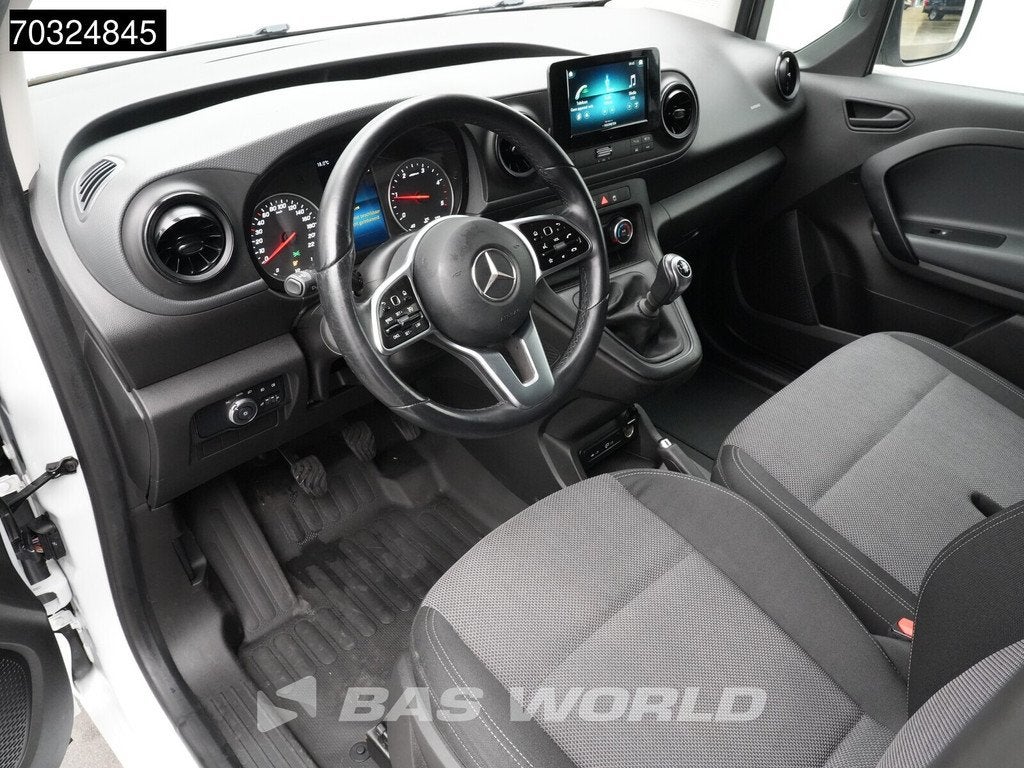 Mercedes Citan 110 L1H1 Trekhaak Airco Cruise Parkeersensore, Stof, Gebruikt, Euro 6, Wit