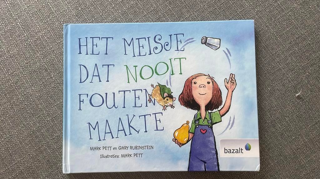 Boek. het meisje dat nooit fouten maakte - Mark Pett, Ophalen of Verzenden, Fictie algemeen