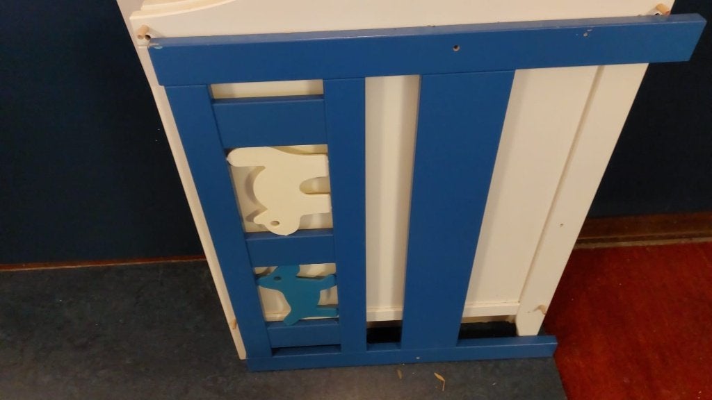 Ikea peuterbed blauw, Kinderen en Baby's, Kinderkamer | Bedden, Gebruikt, 70 tot 85 cm, 140 tot 160 cm, Ophalen