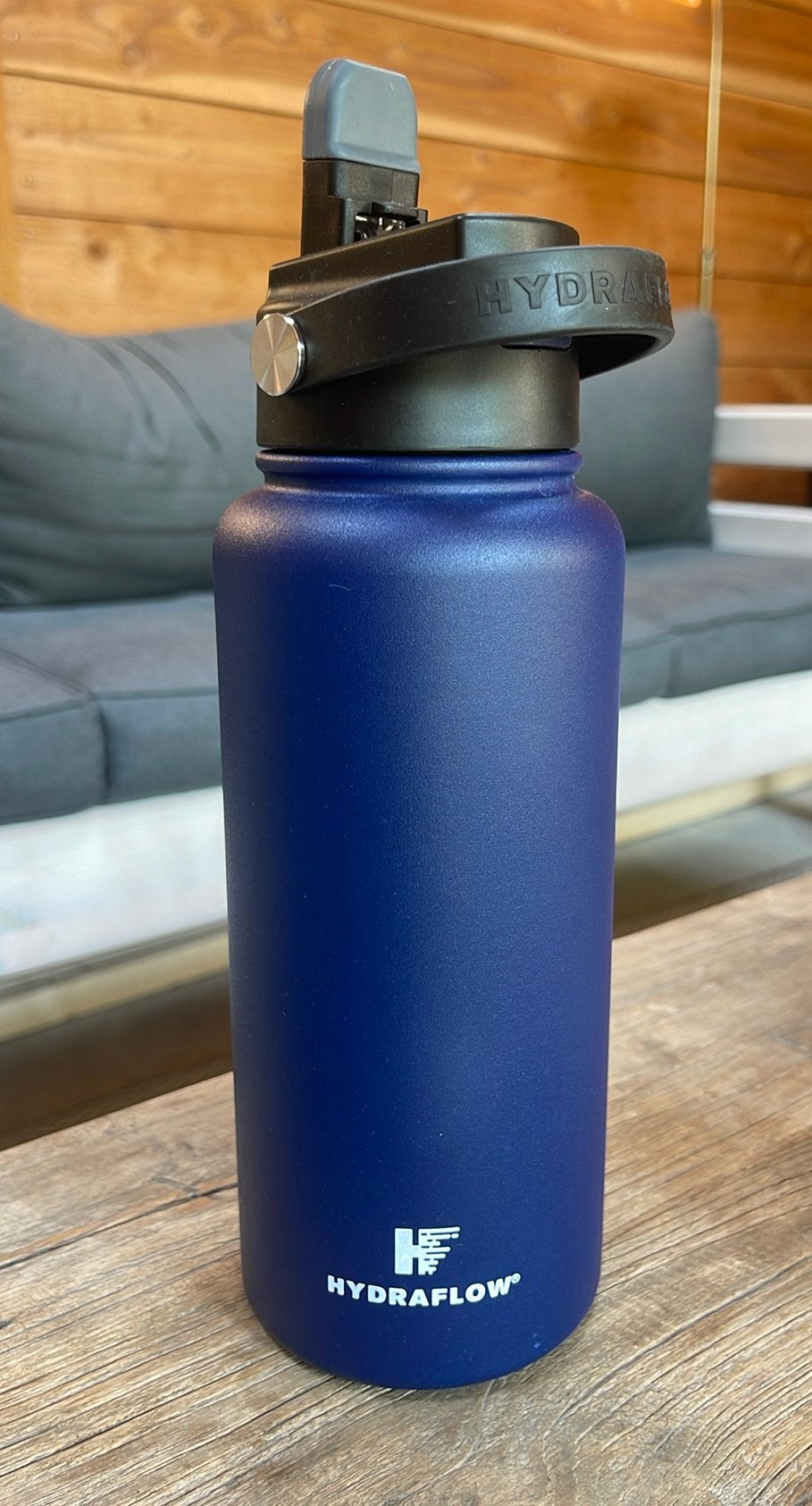 Nieuwe hydraflow waterfles met twee rietjes en drinktuit, Ophalen of Verzenden, Nieuw