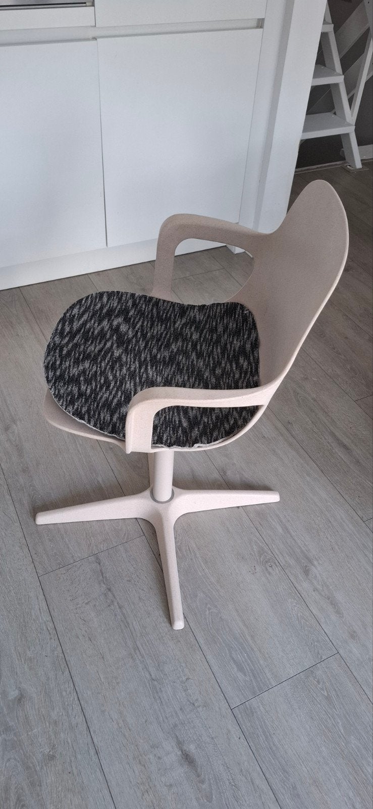 Ikea Odger Bureaustoel Wit/Beige - Comfortabel & Stijlvol, Ophalen, Zo goed als nieuw, Wit, Bureaustoel