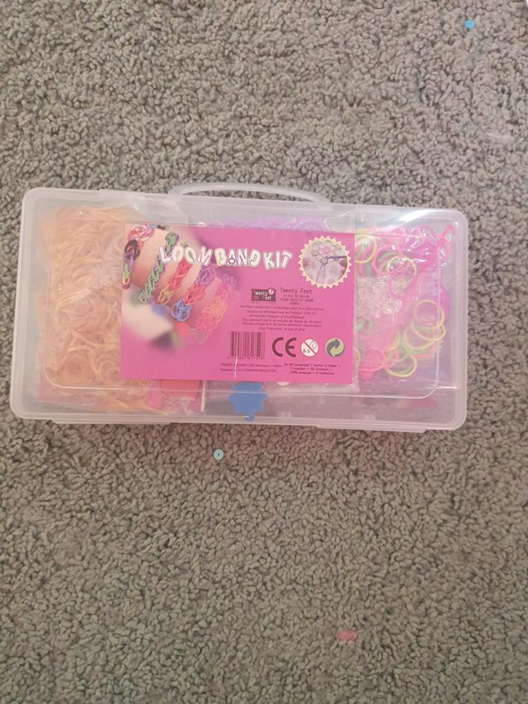 Bak met loom bandjes, Ophalen, Nieuw