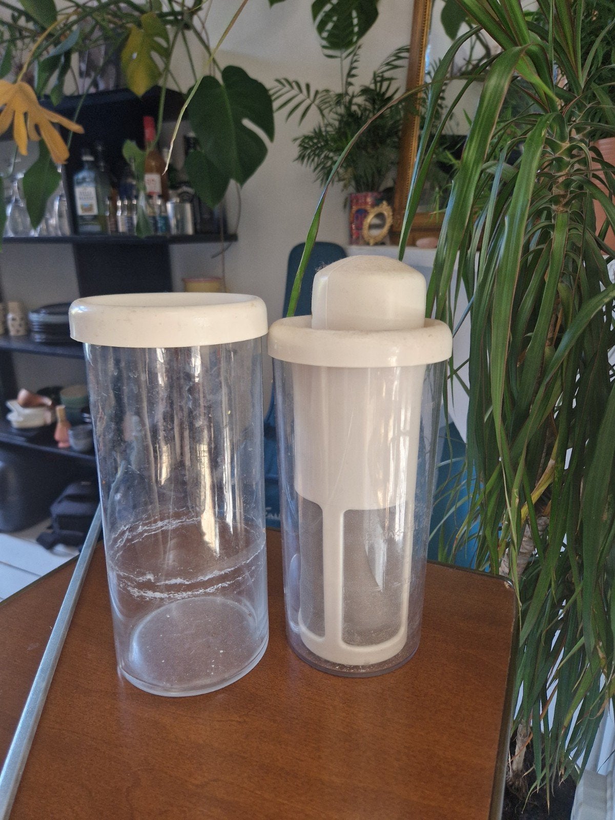 Vegan Milker - Notendrink-Maker, Gebruikt, Kunststof, Ophalen of Verzenden, Voorraadpot