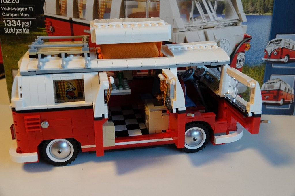 Lego VW Camper T1, Lego, Compleet, Ophalen of Verzenden, Zo goed als nieuw