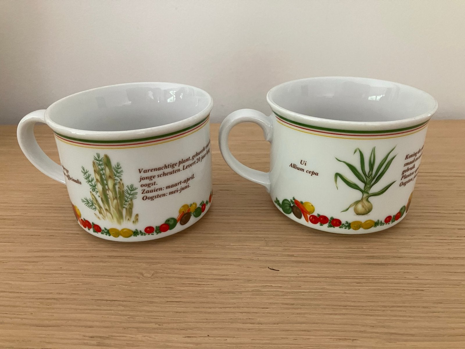 Knorr Porselein Soepkommen - Set van 2, Huis en Inrichting, Overige merken, Vintage, Ophalen of Verzenden, Zo goed als nieuw
