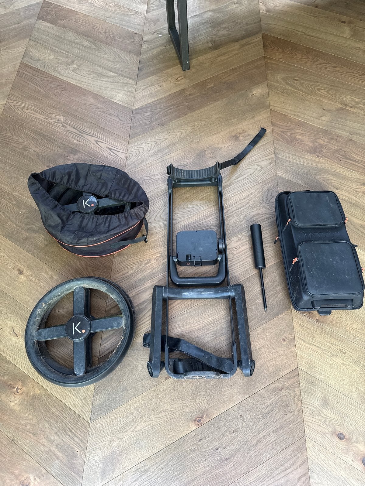 Kaddy Klick Golfkar - Compact en Gebruikt, Ophalen of Verzenden, Gebruikt, Golfkar, Overige merken