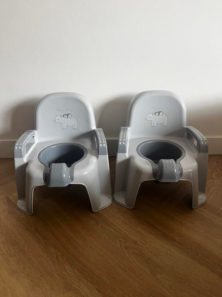 2 potjes voor zindelijkheid, Ophalen, Zo goed als nieuw, Overige typen