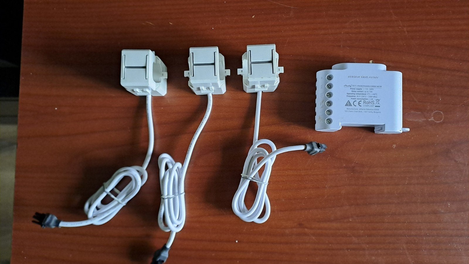 Shelly 3EM energiemeter 3-fase met CT klemmen., Ophalen of Verzenden
