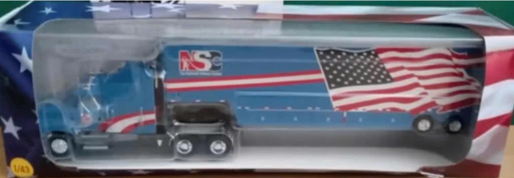 FORD AEROMAX 1990 schaal 1/43 serie USA TRUCKS # 16, Hobby en Vrije tijd, Modelauto's | 1:43, Verzenden, Nieuw, Bus of Vrachtwagen