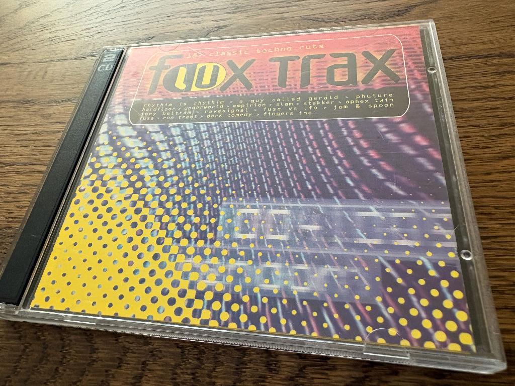 Flux Trax 2-CD Phuture Aphex Twin FUSE Beltram ACID HOUSE, Verzenden, Gebruikt, Techno of Trance
