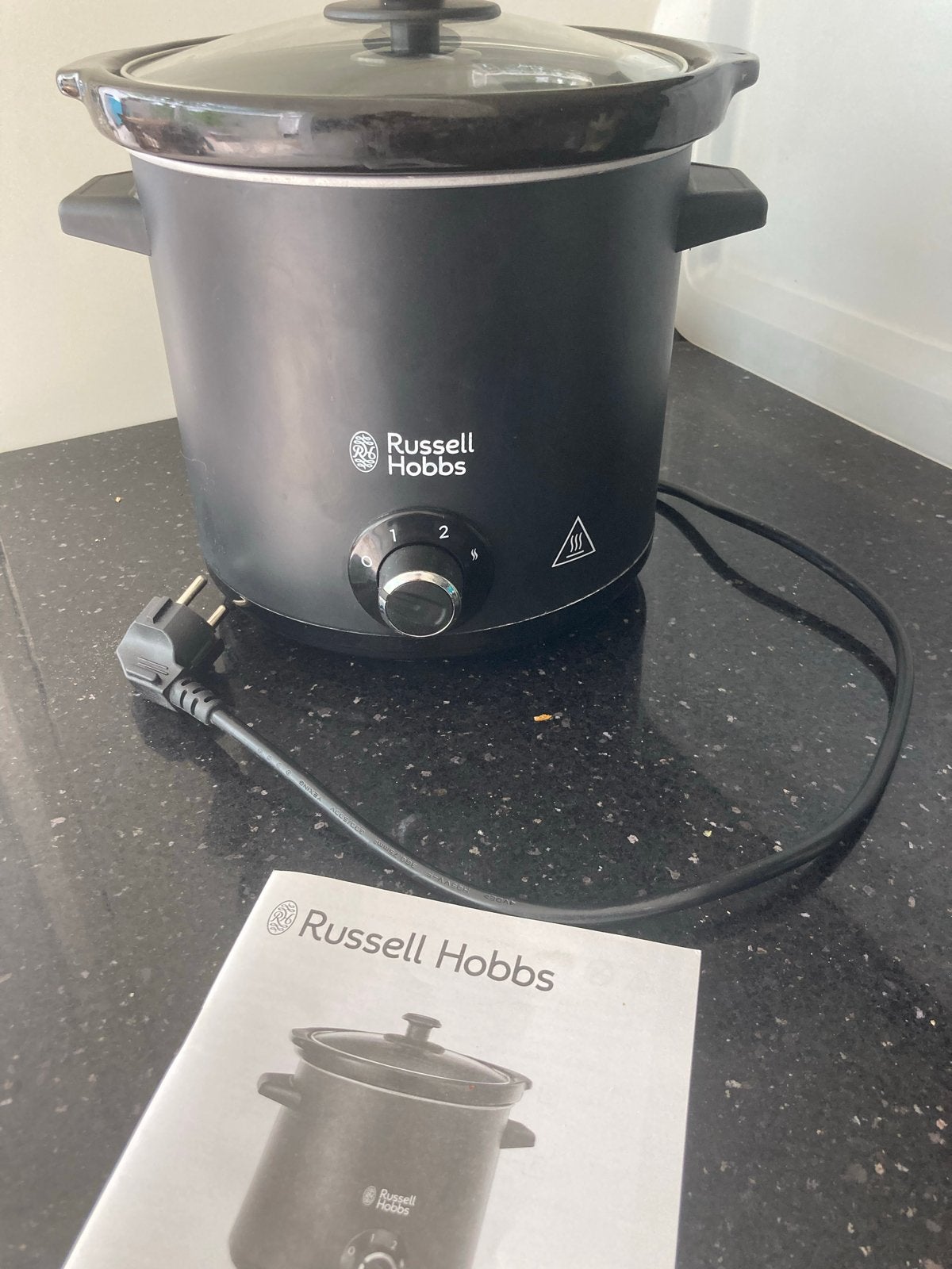 Russell Hobbs Slowcooker - met handleiding, Witgoed en Apparatuur, Slowcookers, Ophalen, Vaatwasmachinebestendig, Zo goed als nieuw