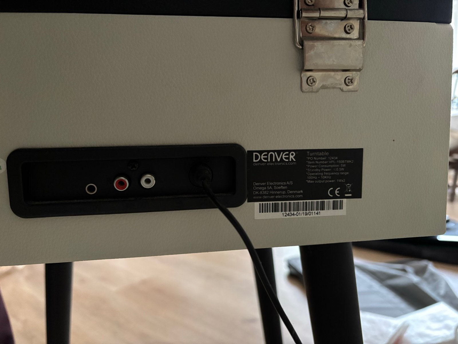 Denver Platenspeler met nieuw naaldje, Audio, Tv en Foto, Platenspelers, Ophalen, Gebruikt, Platenspeler, Overige merken