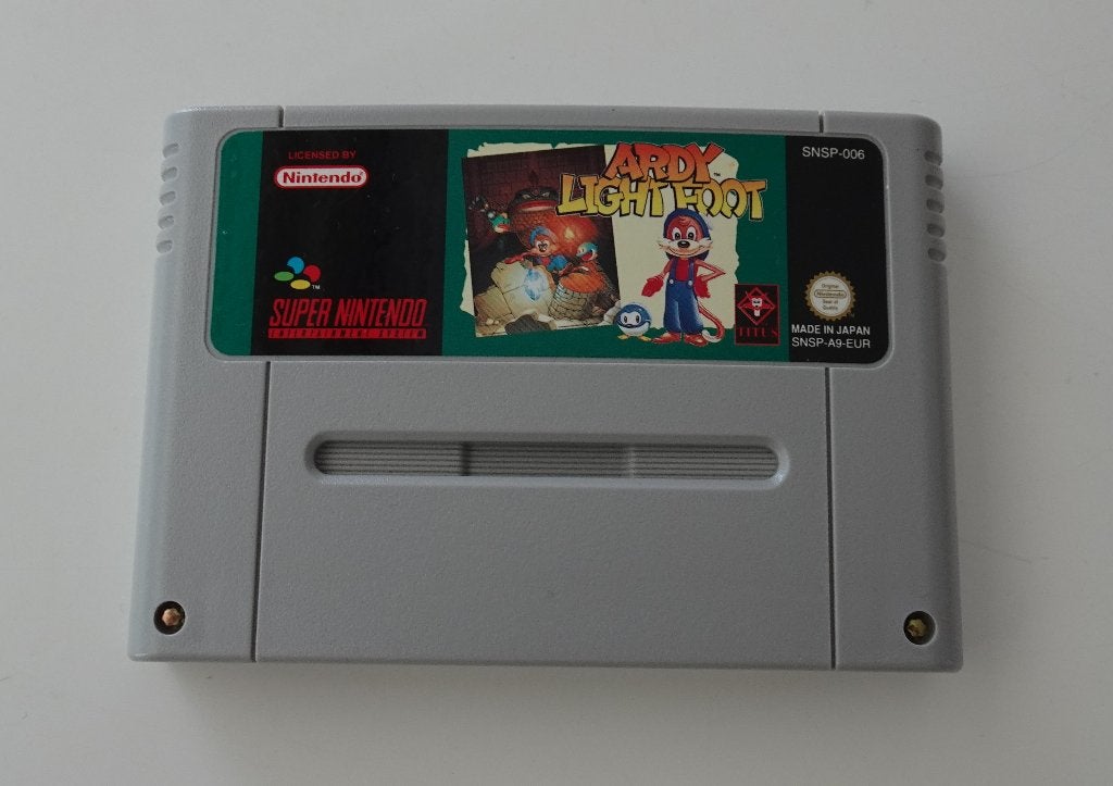 Ardy Lightfoot voor Super Nintendo, Ophalen, Overige genres, 1 speler, Zo goed als nieuw