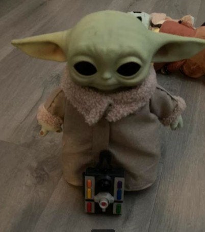 Bestuurbare Star Wars Grogu baby Yoda, Verzamelen, Ophalen of Verzenden, Zo goed als nieuw, Actiefiguurtje